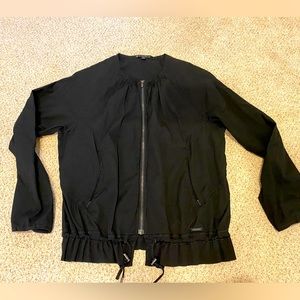 Athleta black nylon jacket